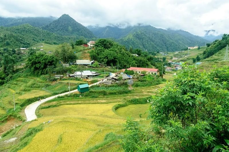 Bản Sín Chải là bản làng có diện tích rộng lớn nhất tại Sapa